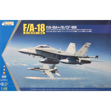 Kinetic 48030 1/48 F/A-18A+, CF-188,