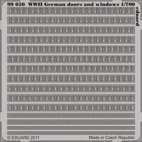 Eduard 1:700 German doors and windows WWII 1/700