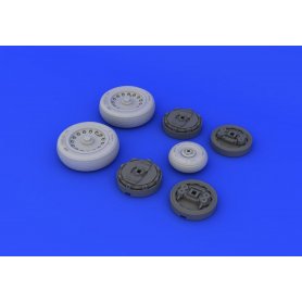 Eduard 1:32 Mirage IIIc wheels dla Italeri