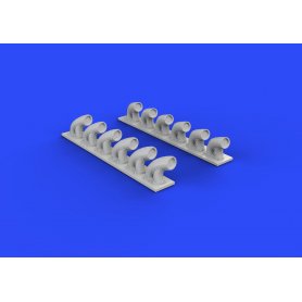 Eduard 1:32 P-39Q/N exhaust stacks dla Kittyhawk