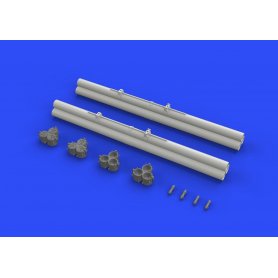 Eduard 1:32 Bazooka rocket launchers for P-40