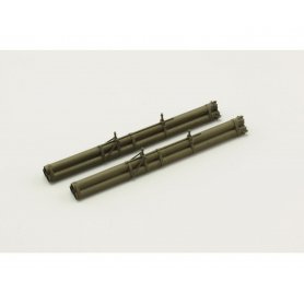 Eduard 1:32 Bazooka rocket launchers for P-40