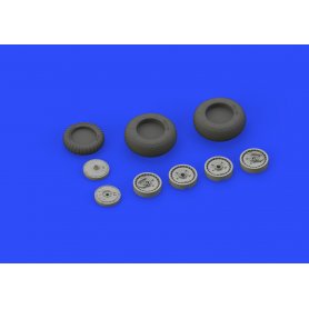 Eduard 1:32 Me 262 wheels dla Revell