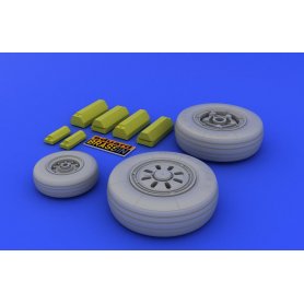 Eduard 1:48 F-22A wheels dla Academy