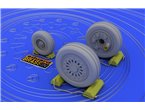 Eduard 1:48 Wheels for F-16 early version / Tamiya 