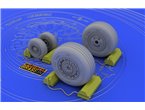 Eduard 1:48 Wheels for F-4C / D / E / F / G / Hasegawa 