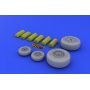 Eduard 1:48 F-4C/D/E/F/G wheels dla Hasegawa