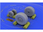 Eduard 1:48 Wheels for F-4J / S / Hasegawa 