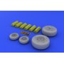 Eduard 1:48 F-4J/S wheels dla Hasegawa