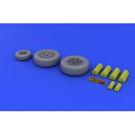 F-22A wheels HASEGAWA