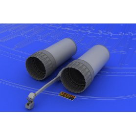 Eduard 1:48 F-4 exhaust nozzles early dla Hasegawa