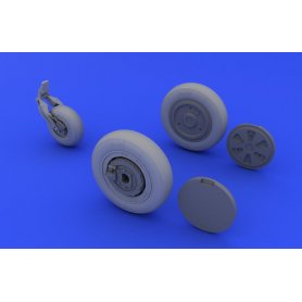 MiG-21 wheels EDUARD