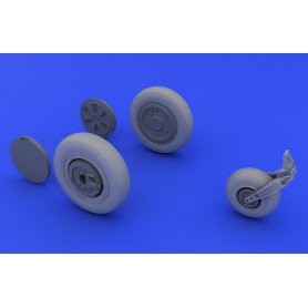 MiG-21 wheels EDUARD