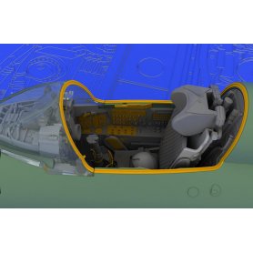 Eduard 1:48 MiG-21MF interior early dla Eduard
