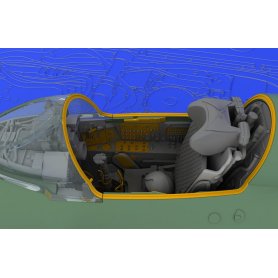 Eduard 1:48 MiG-21MF interior late dla Eduard