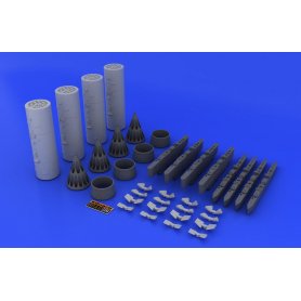 Eduard 1:48 Rocket launcher B-8M1