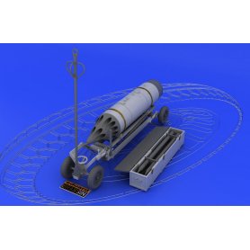 Eduard 1:48 Rocket launcher B-8M1 and loading cart