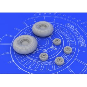 Il-2 wheels TAMIYA
