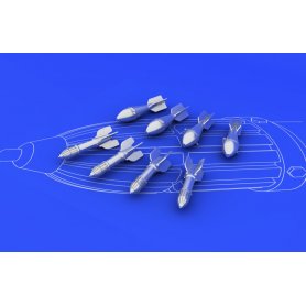 Eduard 1:48 Iljuszyn Il-2 weapon set FAB 50, RS 132 dla Tamiya