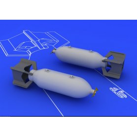 Eduard 1:48 US 250lb bombs / 2pcs. 