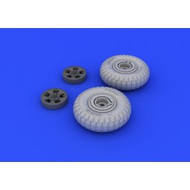 Spitfire wheels - 5 spoke EDUARD