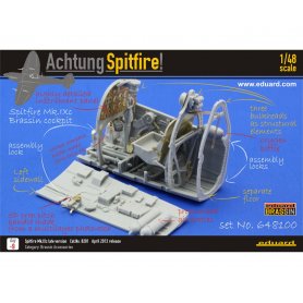 Eduard 1:48 Spitfire Mk.IX cockpit dla Eduard