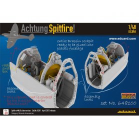 Eduard 1:48 Spitfire Mk.IX cockpit dla Eduard