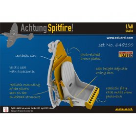 Eduard 1:48 Spitfire Mk.IX cockpit dla Eduard
