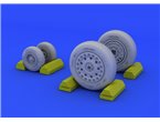 Eduard 1:48 Wheels for F-4B / N / Academy 