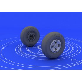 Spitfire wheels - 4 spoke EDUARD