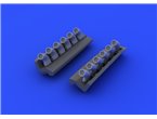 Eduard 1:48 Exhaust stacks rounded for Supermarine Spitfire / Eduard 