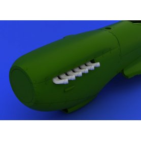 Eduard 1:48 Supermarine Spitfire- exhaust stacks rounded dla Eduard
