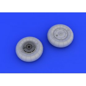 Bf 109G-10 wheels Eduard