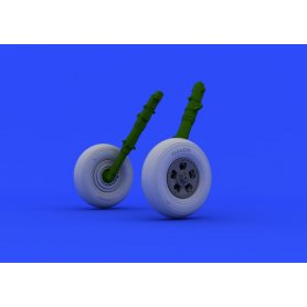 Eduard 1:48 Supermarine Spitfire Mk.V wheels dla Airfix