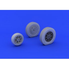 Eduard 1:48 P-39 wheels late dla Eduard