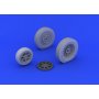 Eduard 1:48 P-39 wheels late dla Eduard