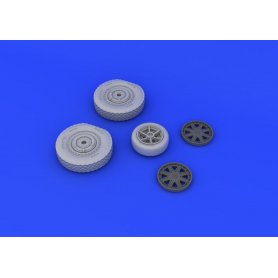 Eduard 1:48 P-39 wheels late dla Eduard