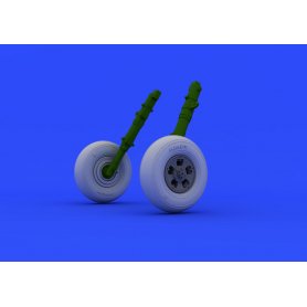 Eduard 1:48 Supermarine Spitfire Mk.I wheels dla Airfix A05126