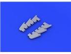 Eduard 1:48 Exhaust stacks for Supermarine Spitfire Mk.I / Airfix A05126 