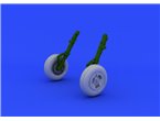 Eduard 1:48 Wheels for Supermarine Spitfire Mk.XVI - 3 SPOKE / Eduard 1198 