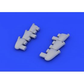 Eduard 1:48 Hawker Hurricane Mk.I exhaust stacks dla Airfix A05127