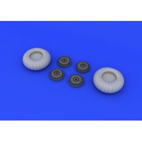 Eduard 1:48 Junkers Ju-88A wheels early dla ICM