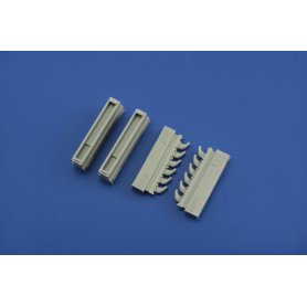 Bf 109G exhaust stacks EDUARD