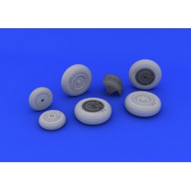 Eduard 1:48 MiG-31 wheels dla AMK