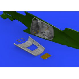 Eduard 1:48 Messerschmitt Bf-109 G-2/4 radio compartment dla Eduard