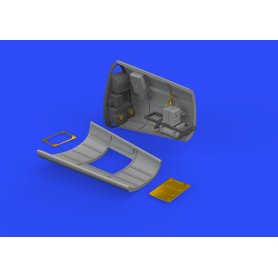 Eduard 1:48 Messerschmitt Bf-109 G-2/4 radio compartment dla Eduard