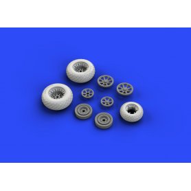 Eduard 1:48 P-38 wheels dla Academy