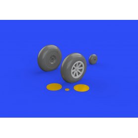 Eduard 1:48 Curtiss P-40B wheels dla Airfix