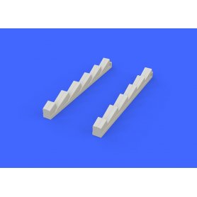 Eduard 1:48 MC.202 exhaust stacks dla Eduard i Hasegawa