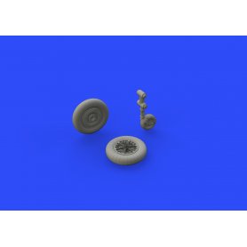 Eduard 1:48 Messerschmitt Bf-109 G-2 wheels dla Eduard